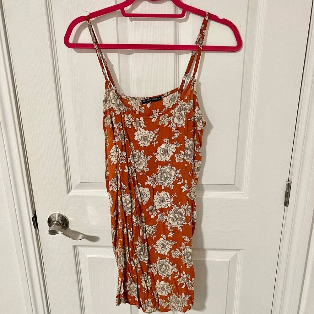 Brandy Melville Mini Floral Print Dress